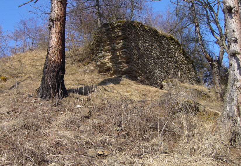 Zřícenina Hradu Štědrý Hrádek, Czech Republic (Czechia)